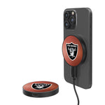 Las Vegas Raiders Football 15-Watt Wireless Magnetic Charger-0