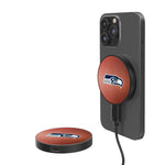 Seattle Seahawks Football 15-Watt Wireless Magnetic Charger-0