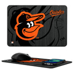 Baltimore Orioles Tilt 15-Watt Wireless Charger and Mouse Pad
