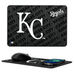 Kansas City Royals Tilt 15-Watt Wireless Charger and Mouse Pad