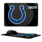 Indianapolis Colts Tilt 15-Watt Wireless Charger and Mouse Pad-0