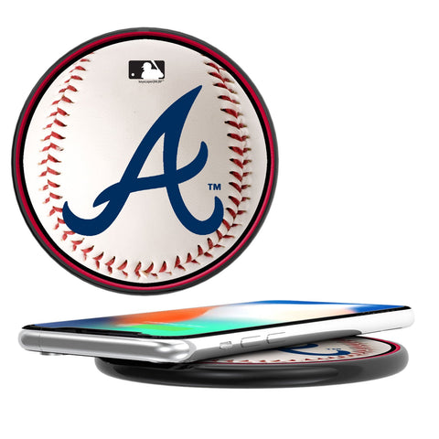 Atlanta Braves Baseball 10-Watt Wireless Charger