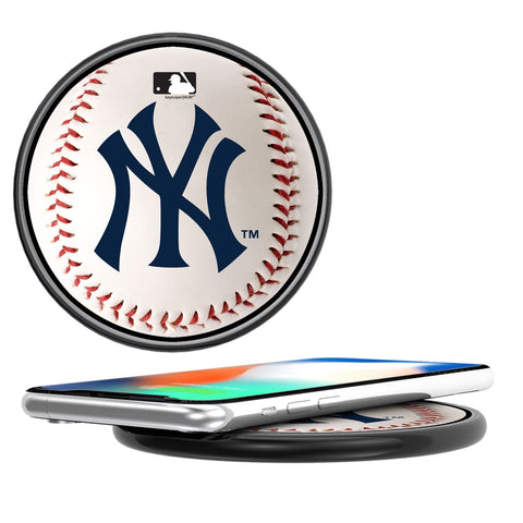 New York Yankees Baseball 10-Watt Wireless Charger