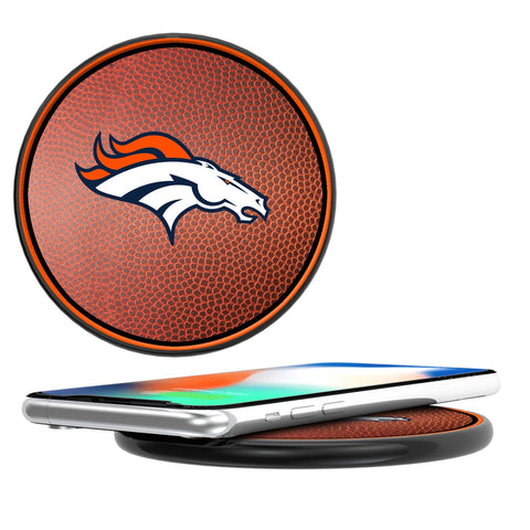 Denver Broncos Football 10-Watt Wireless Charger-0