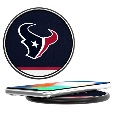 Houston Texans Stripe 10-Watt Wireless Charger-0