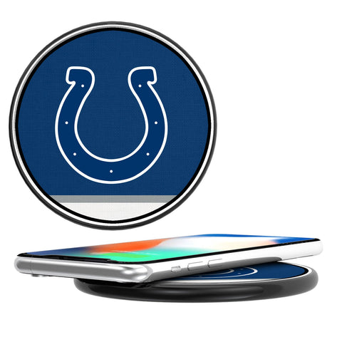 Indianapolis Colts Stripe 10-Watt Wireless Charger