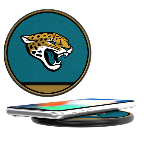 Jacksonville Jaguars Stripe 10-Watt Wireless Charger-0