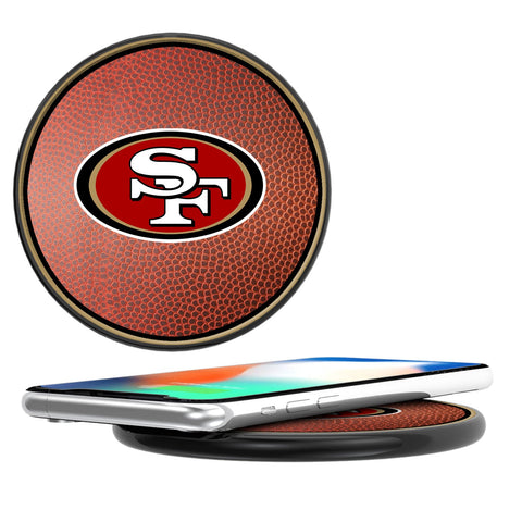 San Francisco 49ers Football 10-Watt Wireless Charger-0