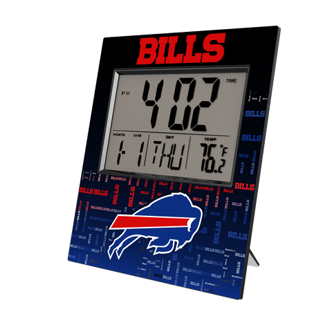 Buffalo Bills Quadtile Wall Clock-0