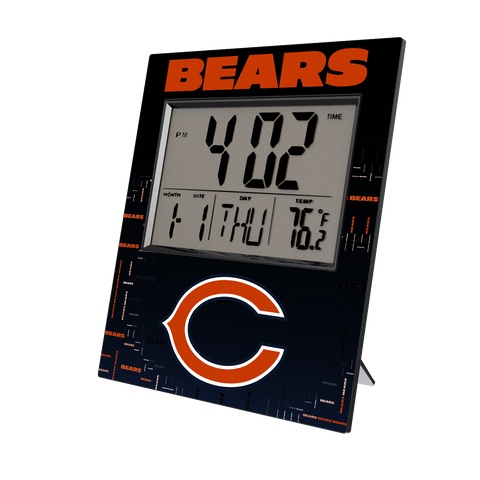Chicago Bears Quadtile Wall Clock-0