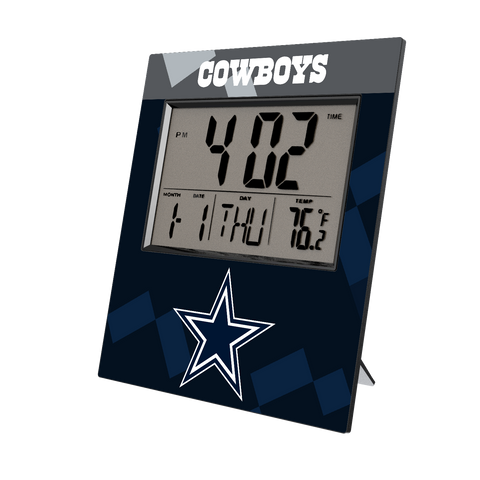 Dallas Cowboys Color Block Wall Clock-0