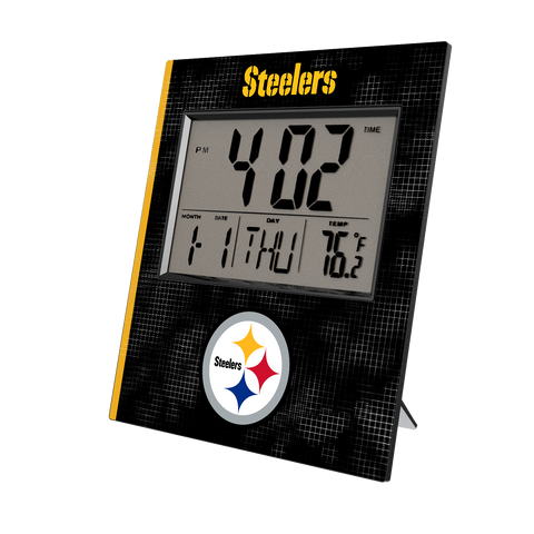 Pittsburgh Steelers Hatch Wall Clock-0