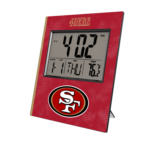 San Francisco 49ers Hatch Wall Clock-0