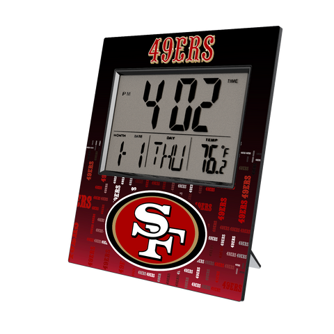 San Francisco 49ers Quadtile Wall Clock-0