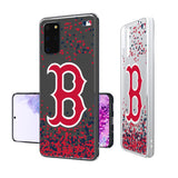 Boston Red Sox Confetti Clear Case