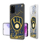 Milwaukee Brewers Confetti Clear Case