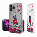 Los Angeles Angels Confetti Clear Case