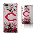 Cincinnati Reds Confetti Clear Case