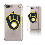 Milwaukee Brewers Insignia Clear Case