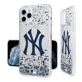 New York Yankees Confetti Clear Case