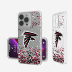 Atlanta Falcons Confetti Clear Case-0