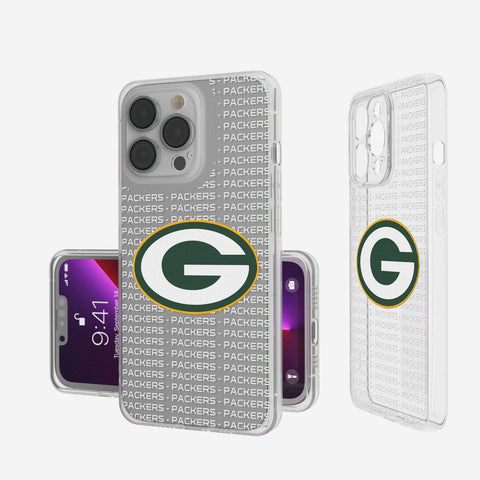 Green Bay Packers Blackletter Clear Case-0