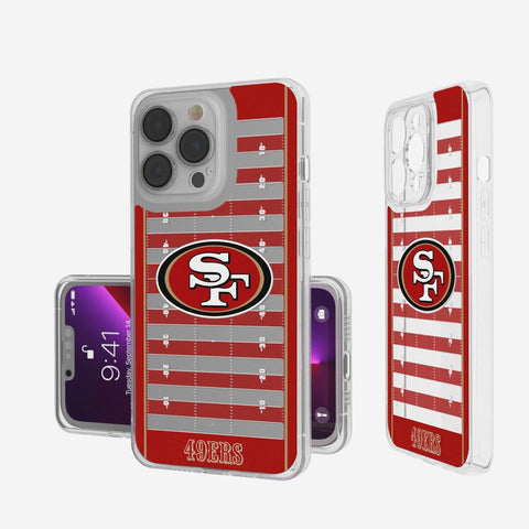 San Francisco 49ers Football Field Clear Case-0