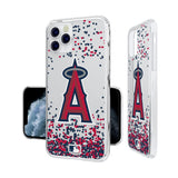 Los Angeles Angels Confetti Clear Case
