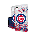 Chicago Cubs Confetti Clear Case