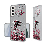 Atlanta Falcons Confetti Clear Case-1