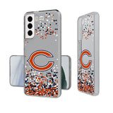 Chicago Bears Confetti Clear Case-1