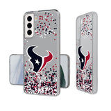 Houston Texans Confetti Clear Case-1