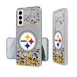 Pittsburgh Steelers Confetti Clear Case-1