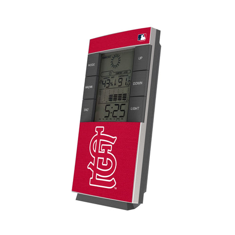 St. Louis Cardinals Solid Digital Desk Clock