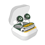 Green Bay Packers Stripe Wireless Earbuds-0