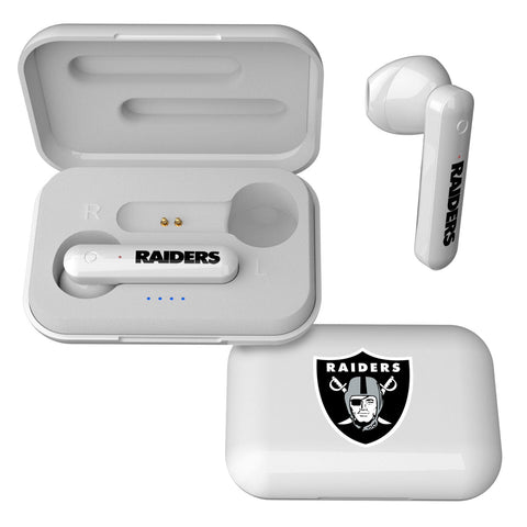 Oakland Raiders Insignia Wireless Earbuds-0
