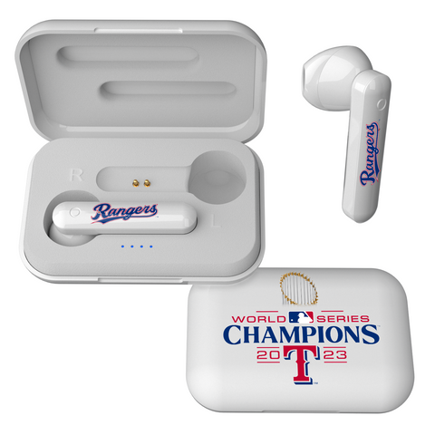 Texas Rangers 2023 MLB World Series Wireless TWS Earbuds-0