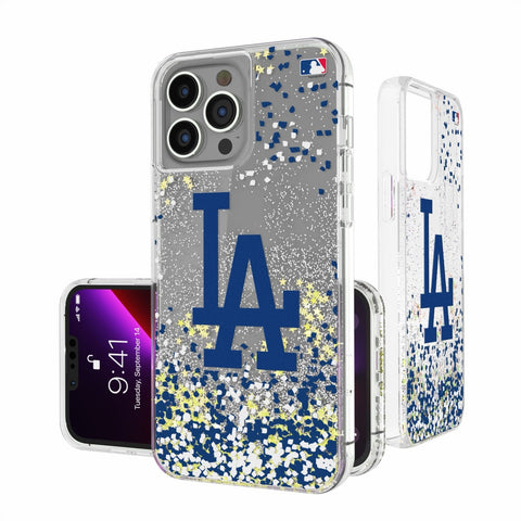 LA Dodgers Confetti Gold Glitter Case