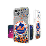 New York Mets Confetti Gold Glitter Case