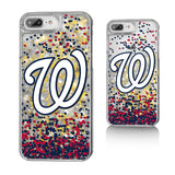 Washington Nationals Confetti Gold Glitter Case