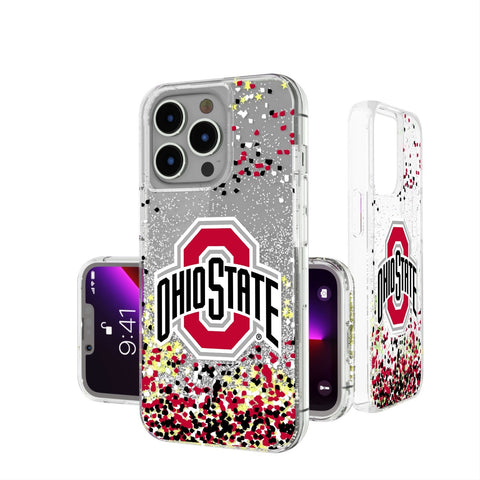Ohio State Buckeyes Confetti Glitter Case