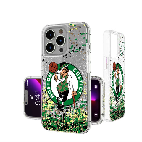 Boston Celtics Confetti Glitter Case