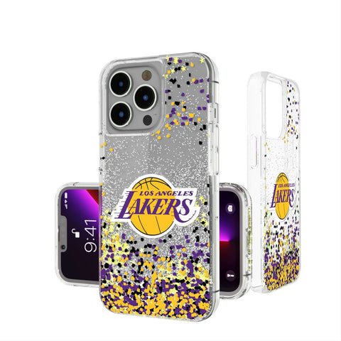Los Angeles Lakers Confetti Glitter Case
