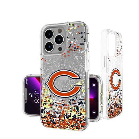 Chicago Bears Confetti Glitter Case