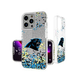 Carolina Panthers Confetti Glitter Case