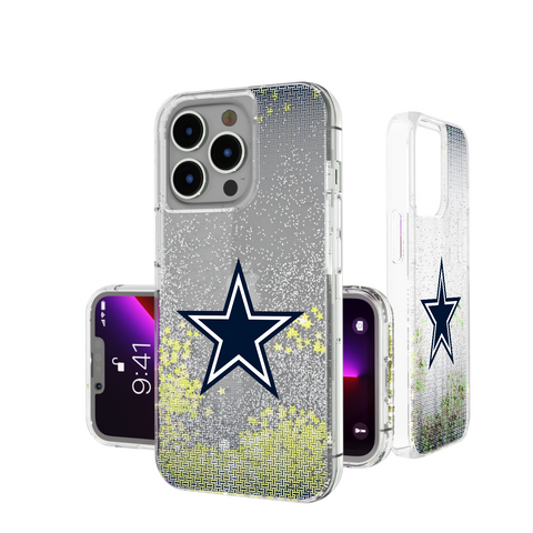 Dallas Cowboys Linen Glitter Phone Case-0