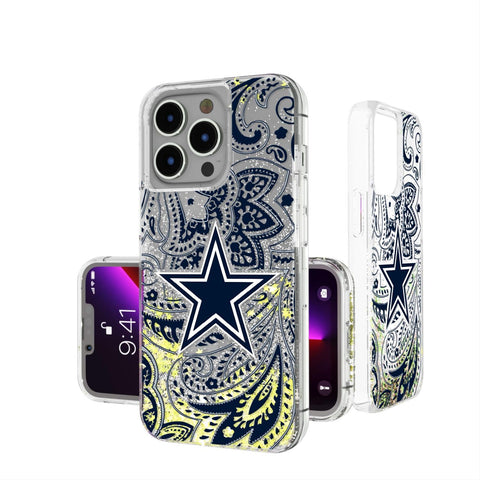 Dallas Cowboys Paisley Glitter Case-0
