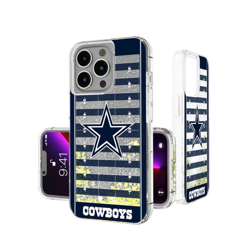 Dallas Cowboys Football Field Glitter Case-0