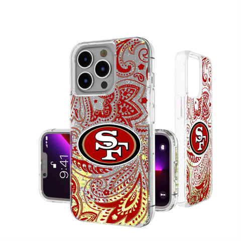 San Francisco 49ers Paisley Glitter Case-0