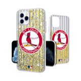 St Louis Cardinals 1966-1997 - Cooperstown Collection Pinstripe Gold Glitter Case